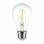 Kép 1/5 - V-TAC 6W E27 meleg fehér filament A60 LED égő - SKU 214272