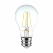 Kép 1/5 - V-TAC 6W E27 természetes fehér filament A60 LED égő - SKU 214303