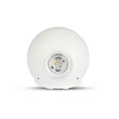 Kép 6/8 - V-TAC 6W kültéri, fehér, fali LED lámpa természetes fehér - SKU 218302