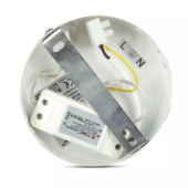 Kép 7/8 - V-TAC 7W csillár, fehér búrával, beépített LED fényforrással, természetes fehér - SKU 3931