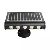 Kép 11/20 - V-TAC 8in1 napelemes 8W LED lámpa, mozgásérzékelővel, hideg fehér - SKU 6850