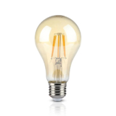 Kép 1/5 - V-TAC 8W borostyán E27 meleg fehér filament LED égő - SKU 4472