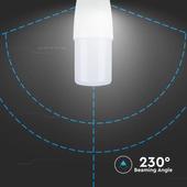 Kép 5/7 - V-TAC 8W E14 természetes fehér LED égő - SKU 268