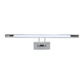 V-TAC 9W króm beltéri fali LED lámpa, tükör-/képvilágítás, természetes fehér - SKU 213894