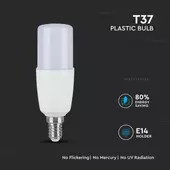 Kép 4/7 - V-TAC 9W E14 meleg fehér LED égő - SKU 7173