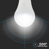 V-TAC 9W E27 természetes fehér 3 lépésben dimmelhető LED égő csomag (2 db) - SKU 7289