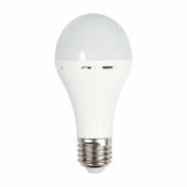 Kép 2/7 - V-TAC 9W E27 természetes fehér akkumulátoros A70 LED égő vészvilágító funkcióval - SKU 7010