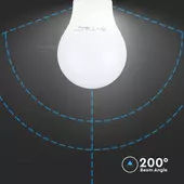 Kép 7/7 - V-TAC A60 8.5W E14 természetes fehér LED égő - SKU 21115