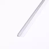 Kép 2/4 - V-TAC alumínium LED szalag sarokprofil fehér fedlappal 2m - SKU 3353