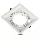 Kép 7/10 - V-TAC AR111 LED süllyeszthető lámpatest, fehér - SKU 3575
