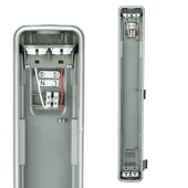 V-TAC armatúra 2 db LED fénycsővel 60cm 20W IP65 hideg fehér - SKU 6466