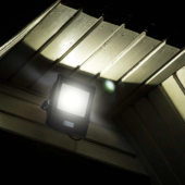 Kép 13/13 - V-TAC beépített mozgásérzékelős LED reflektor 10W természetes fehér, fekete házzal - SKU 20257