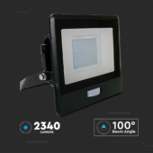 Kép 10/13 - V-TAC beépített mozgásérzékelős LED reflektor 30W hideg fehér, fekete házzal - SKU 20264