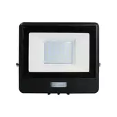 Kép 10/12 - V-TAC beépített mozgásérzékelős LED reflektor 30W természetes fehér, fekete házzal - SKU 20287