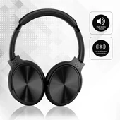 V-TAC Bluetooth fejhallgató, fekete - SKU 7727