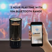 V-TAC bluetooth hangszóró TWS funkcióval, láng effekttel - SKU 7724