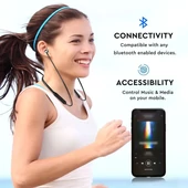 V-TAC Bluetooth headset, fekete - SKU 7710