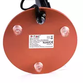 Kép 8/9 - V-TAC bronz színű asztali lámpa, E27 foglalattal - SKU 40331