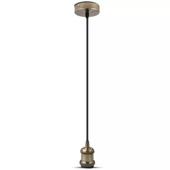Kép 4/7 - V-TAC bronz színű függeszték E27 foglalattal - SKU 3843