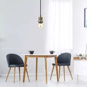 V-TAC bronz színű függeszték E27 foglalattal - SKU 3843