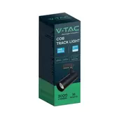 Kép 1/7 - V-TAC COB LED sínes spotlámpa állítható 35W CRI>90 természetes fehér - SKU 20486