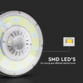 Kép 6/9 - V-TAC csarnokvilágító LED lámpa, 100W 100° természetes fehér, 185 Lm/W - SKU 7655