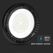 Kép 3/12 - V-TAC csarnokvilágító LED lámpa dimmelhető 100W 120lm/W 120° hideg fehér - SKU 563
