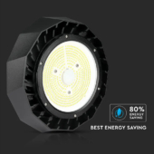 Kép 3/12 - V-TAC csarnokvilágító LED lámpa dimmelhető 100W 180lm/W 120° hideg fehér - SKU 567
