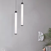 V-TAC Designer függesztett 5W LED lámpa, fekete és fehér, meleg fehér - SKU 23381