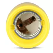 Kép 4/7 - V-TAC E27 sárga porcelán foglalat - SKU 3801