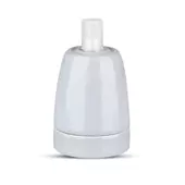 Kép 1/7 - V-TAC E27 szürke porcelán foglalat - SKU 3800