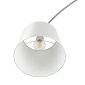 Kép 7/10 - V-TAC elefántcsont színű állólámpa, márvány talppal, E27 foglalattal - SKU 8565