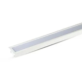 V-TAC ezüst 7 cm széles süllyeszthető lineáris LED lámpa 120cm 40W természetes fehér - SKU 21381
