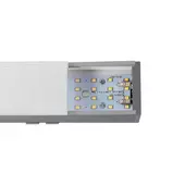 Kép 6/14 - V-TAC ezüst függeszthető, dimmelhető lineáris LED lámpa 120cm 40W természetes fehér - SKU 21384