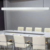 V-TAC ezüst függeszthető, dimmelhető lineáris LED lámpa 120cm 40W természetes fehér - SKU 21384