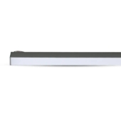 Kép 2/15 - V-TAC ezüst mennyezetre függeszthető lineáris LED lámpa 120cm 40W természetes fehér - SKU 21375