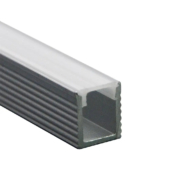 Kép 1/2 - V-TAC falon kívüli alumínium LED szalag profil fehér fedlappal 2m, 6mm-es LED szalaghoz - SKU 2903