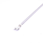 Kép 3/4 - V-TAC falon kívüli alumínium LED szalag profil fehér fedlappal 2m - SKU 3358