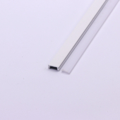 Kép 2/5 - V-TAC falon kívüli fehér színű alumínium LED szalag profil, fehér fedlappal 2m - SKU 3365