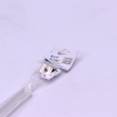 Kép 4/5 - V-TAC falon kívüli fehér színű alumínium LED szalag profil, fehér fedlappal 2m - SKU 3365