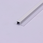 Kép 2/5 - V-TAC falon kívüli fehér színű alumínium LED szalag profil, fehér fedlappal 2m - SKU 3366