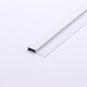 Kép 3/5 - V-TAC falon kívüli fehér színű alumínium LED szalag profil, fehér fedlappal 2m - SKU 3367