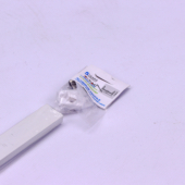 Kép 4/5 - V-TAC falon kívüli fehér színű alumínium LED szalag profil, fehér fedlappal 2m - SKU 3367