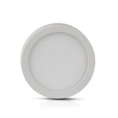 V-TAC falon kívüli mennyezeti kerek LED panel 18W meleg fehér - SKU 4916