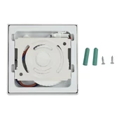 V-TAC falon kívüli mennyezeti szögletes LED panel 12W természetes fehér - SKU 4914