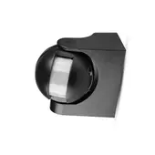 Kép 1/7 - V-TAC falra szerelhető, infravörös mozgásérzékelő 180°, fekete - SKU 5077