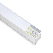 Kép 2/10 - V-TAC fehér mennyezetre függeszthető lineáris LED lámpa 120cm 40W természetes fehér - SKU 21376