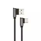 Kép 1/7 - V-TAC fekete, USB - Type-C 1m hálózati kábel - SKU 8638