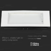 Kép 5/13 - V-TAC felületre szerelhető LED-es EXIT lámpa 3.8W - SKU 899