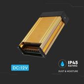 Kép 3/4 - V-TAC fémházas IP45 LED tápegység 12V 400W 33A - SKU 3233